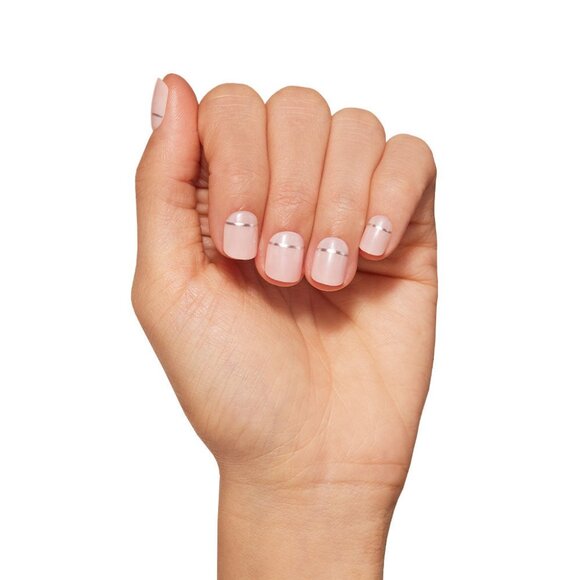 NEW (opened/no box) Glamnetic Press-On Nails in Silver Lining - Picture 5 of 5